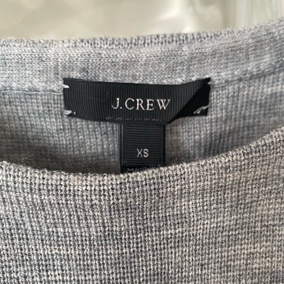 Long grey sweater with pockets - Picture 3 of 3